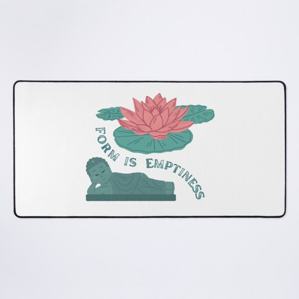 Item preview, Heart Sutra Form is Emptiness Lotus & Buddha designed and sold by wanderingsattva.