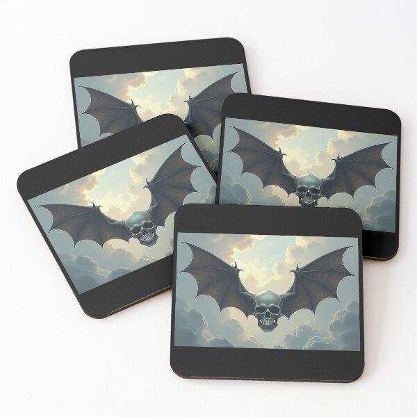 Item preview, Batty Skull designed and sold by TheDarkVault.