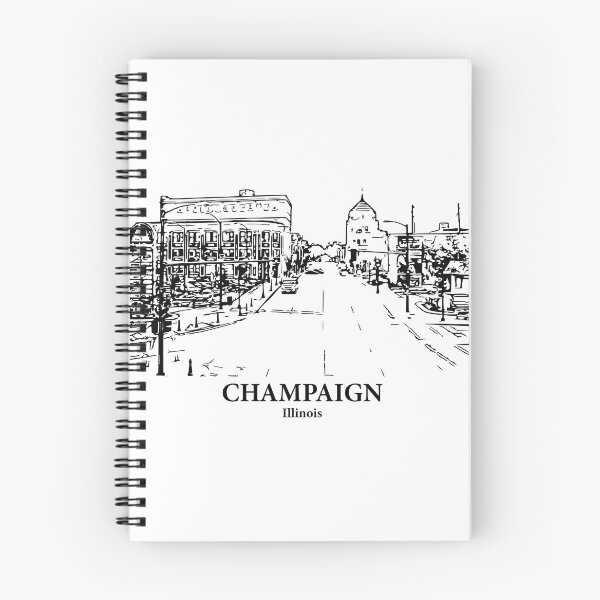 Item preview, Champaign - Illinois designed and sold by Lakeric Cityscapes.