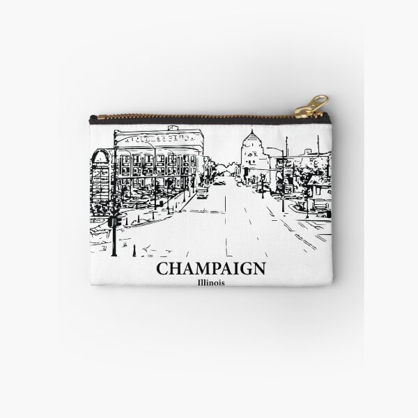 Item preview, Champaign - Illinois designed and sold by Lakeric Cityscapes.