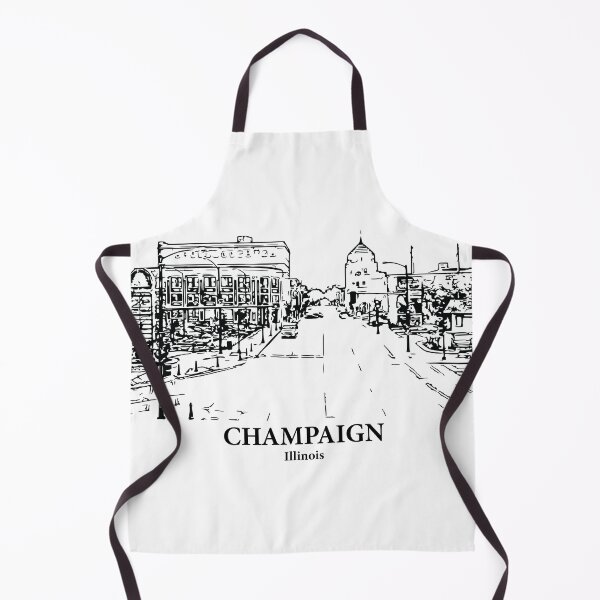 Item preview, Champaign - Illinois designed and sold by Lakeric Cityscapes.