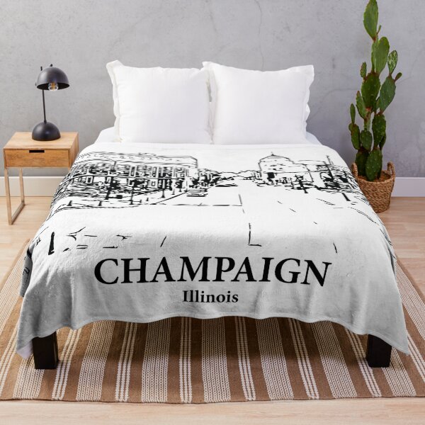 Item preview, Champaign - Illinois designed and sold by Lakeric Cityscapes.