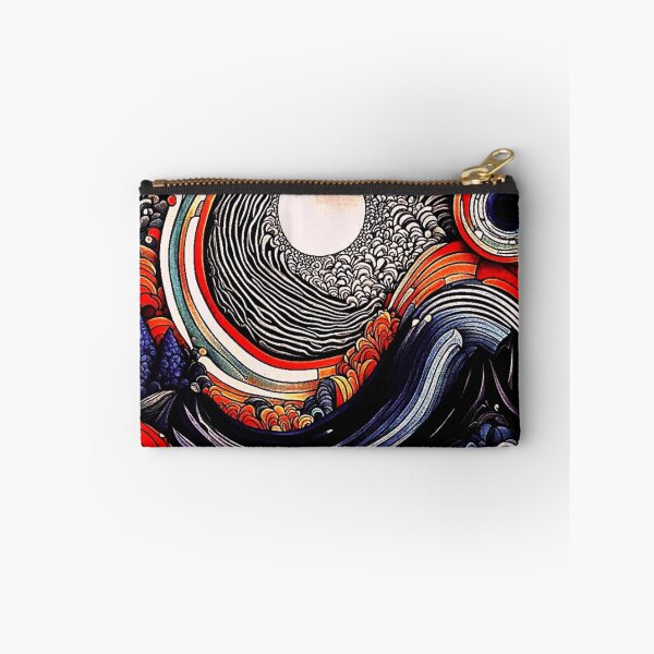 Item preview, Moon through storm waves designed and sold by George Hutton Hunter.