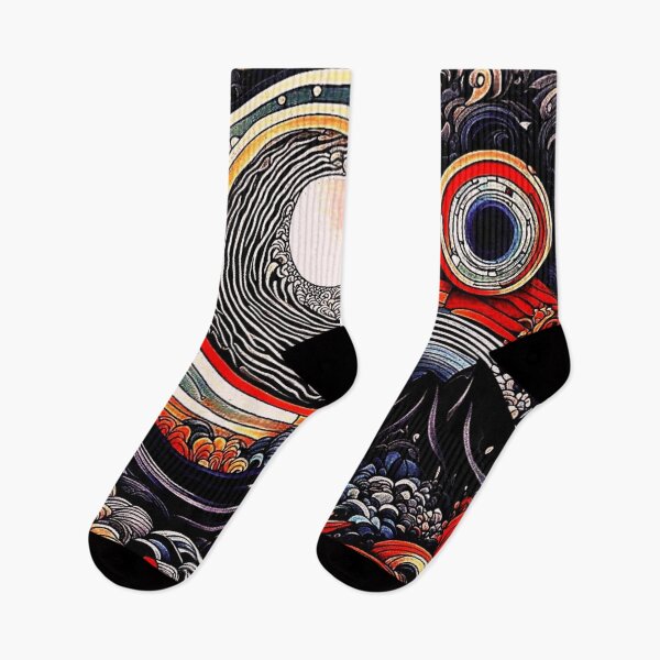 Item preview, Moon through storm waves designed and sold by George Hutton Hunter.