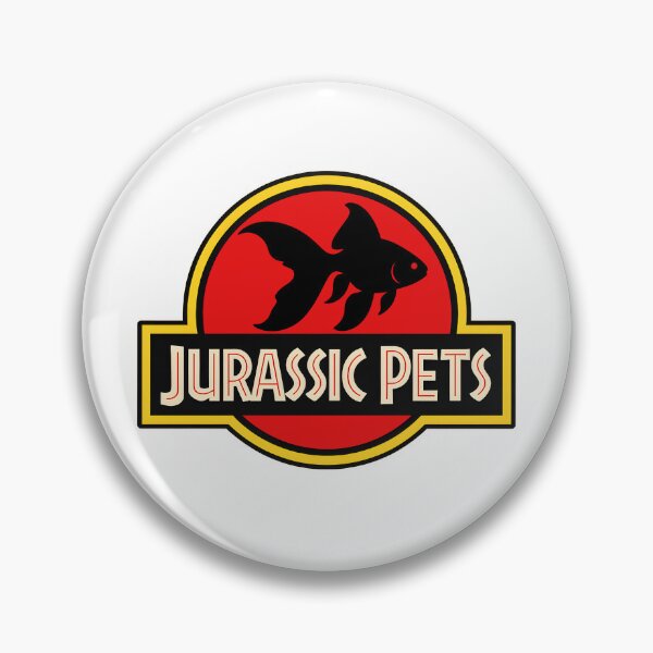 Item preview, Jurassic Pets – Goldfish Funny Pet Silhouette designed and sold by SlatoMato.