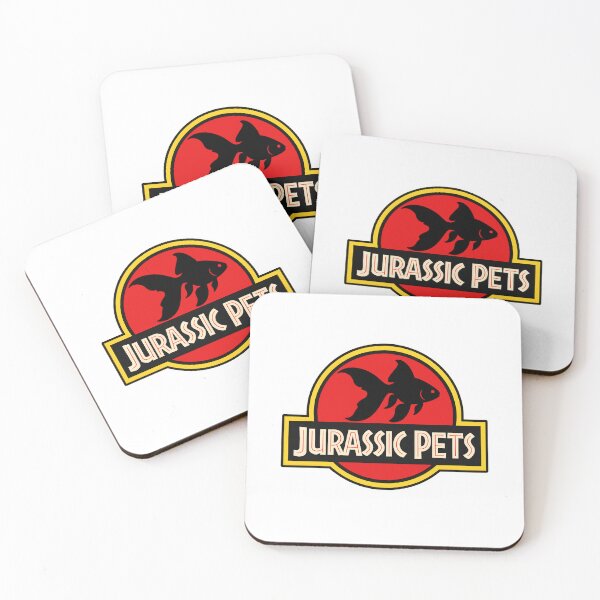 Item preview, Jurassic Pets – Goldfish Funny Pet Silhouette designed and sold by SlatoMato.