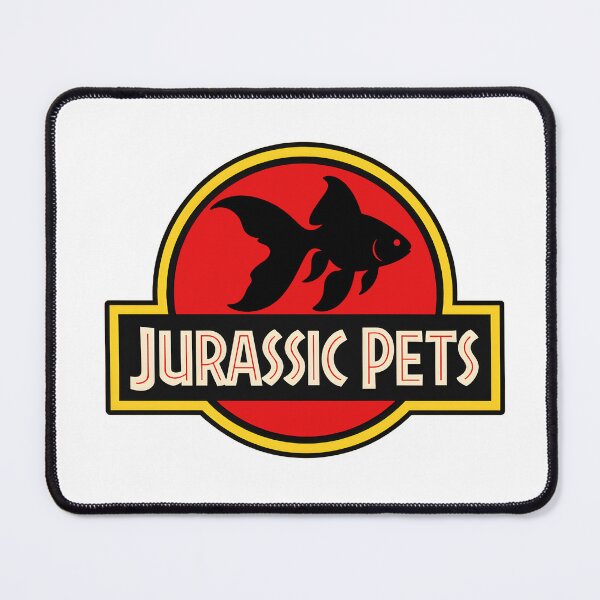 Item preview, Jurassic Pets – Goldfish Funny Pet Silhouette designed and sold by SlatoMato.