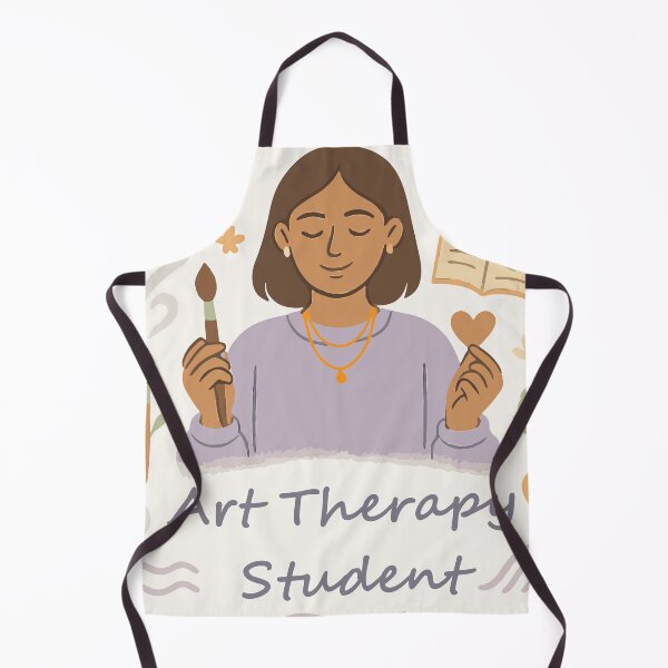 Item preview, Art Therapy Student | Creative Healing Badge | Mental Health Wellness Sticker designed and sold by Feline Rockstars.