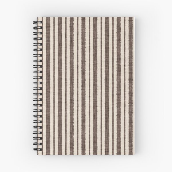 Item preview, Brown and Beige Linen Texture Elegant Ticking designed and sold by CheriesArt.