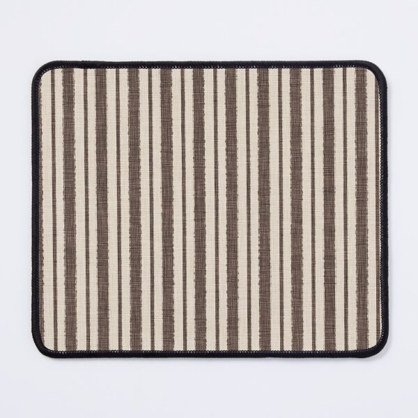 Item preview, Brown and Beige Linen Texture Elegant Ticking designed and sold by CheriesArt.