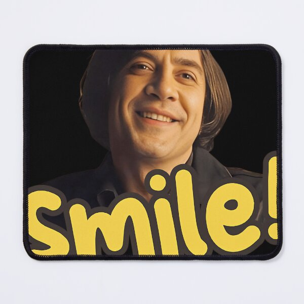 Item preview, Anton Chigurh Smile Parody Meme Gift designed and sold by MatthewRJackson.