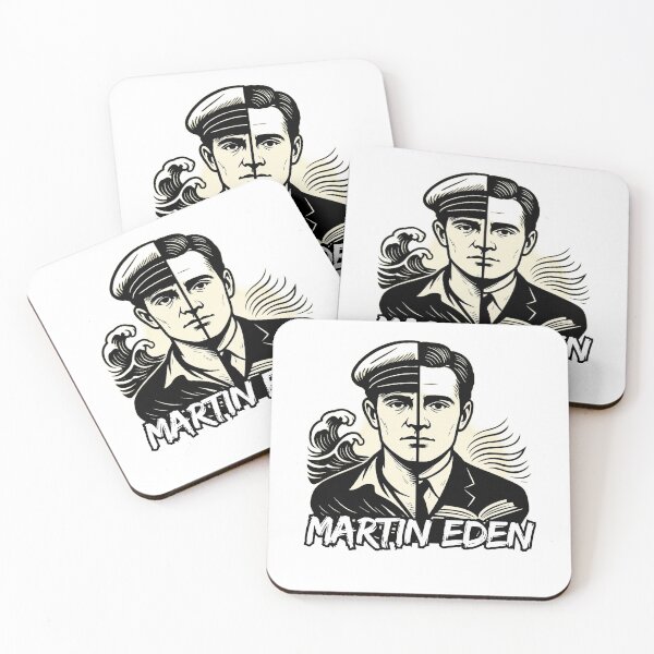 Item preview, Martin Eden Retro Design – Jack London Inspired Vintage Sailor and Writer Illustration designed and sold by Passacagliabusra.