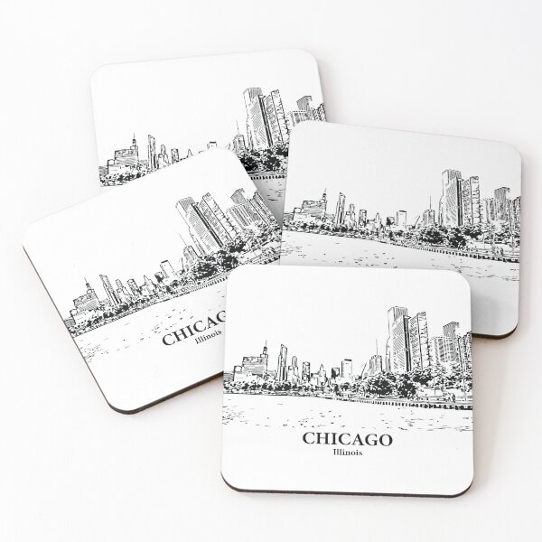 Item preview, Chicago - Illinois designed and sold by Lakeric Cityscapes.