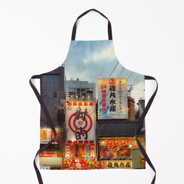 Item preview, Osaka City Japan neon lights signboard designed and sold by ashandbubu.