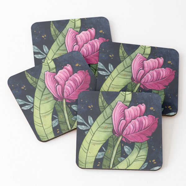 Item preview, Tulip Fever watercolor painting designed and sold by Ellen Wilberg.