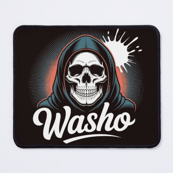 Item preview, Washo Grim Reaper Skull | Dark Gothic Streetwear Design designed and sold by dortmond.