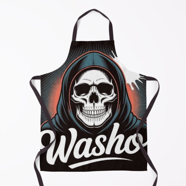 Item preview, Washo Grim Reaper Skull | Dark Gothic Streetwear Design designed and sold by dortmond.