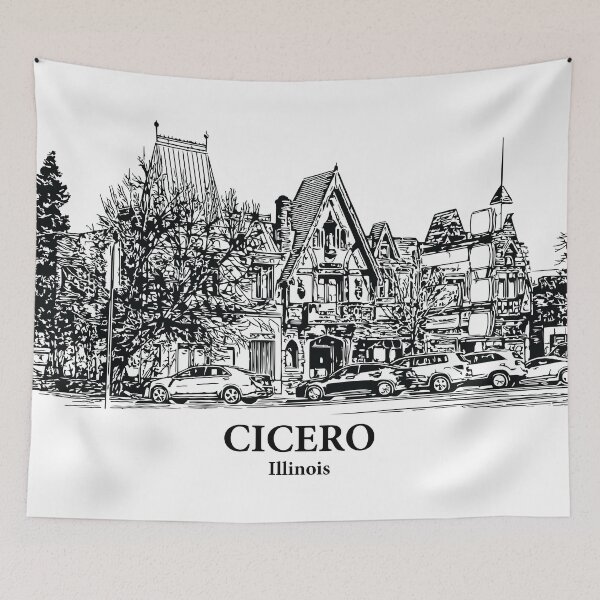 Item preview, Cicero - Illinois designed and sold by Lakeric Cityscapes.
