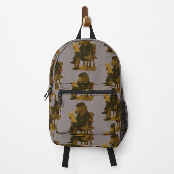 Item preview, Elegant Horse at Coffee. Cheval Chic au Café designed and sold by Drawingshirts.