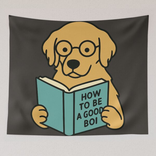 Item preview, Doggo Book Club | Good Boi 101 designed and sold by SillyPawsStudio.