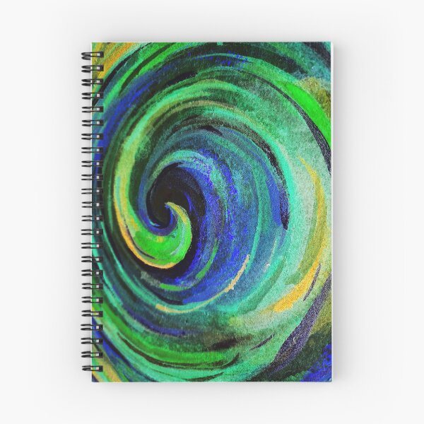 Item preview, Green spiral designed and sold by Begoll Art.