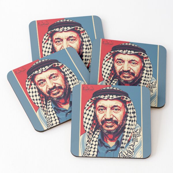 Item preview, Pop Art Portrait of Yasser Arafat / 7 designed and sold by Zaytounco.