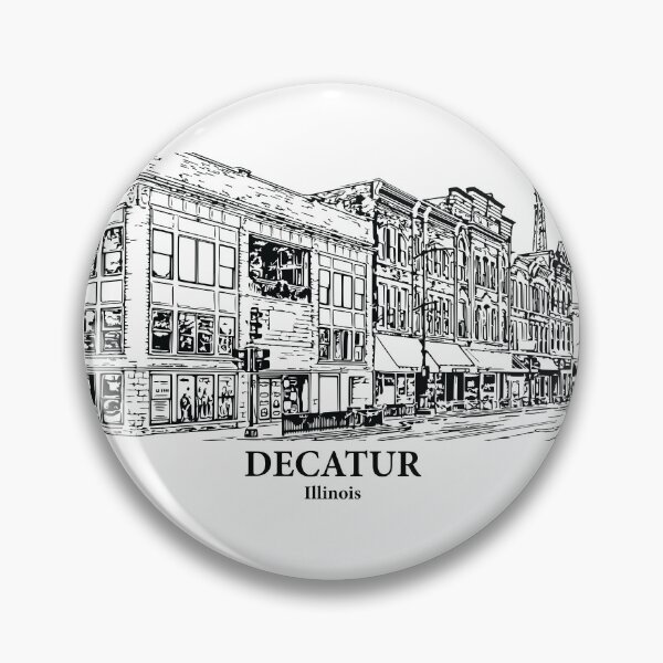 Item preview, Decatur - Illinois designed and sold by Lakeric Cityscapes.