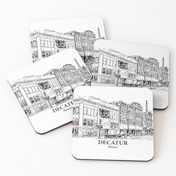 Item preview, Decatur - Illinois designed and sold by Lakeric Cityscapes.