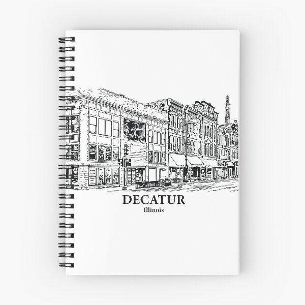 Item preview, Decatur - Illinois designed and sold by Lakeric Cityscapes.