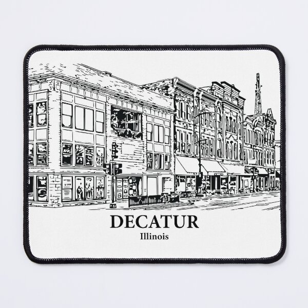 Item preview, Decatur - Illinois designed and sold by Lakeric Cityscapes.