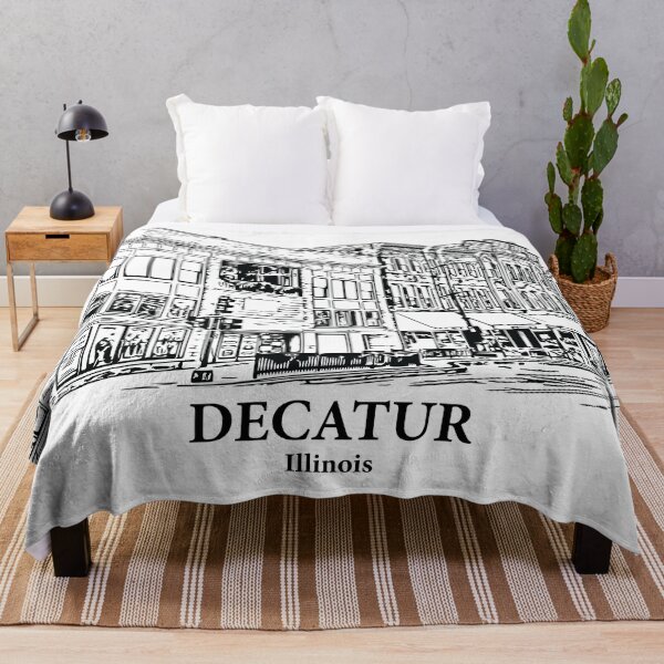 Item preview, Decatur - Illinois designed and sold by Lakeric Cityscapes.