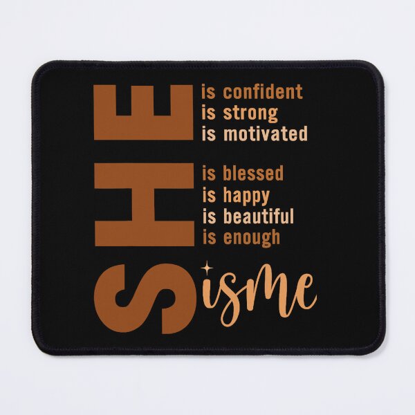 Item preview, She is Me designed and sold by MelanatedWomanPrintDesign.