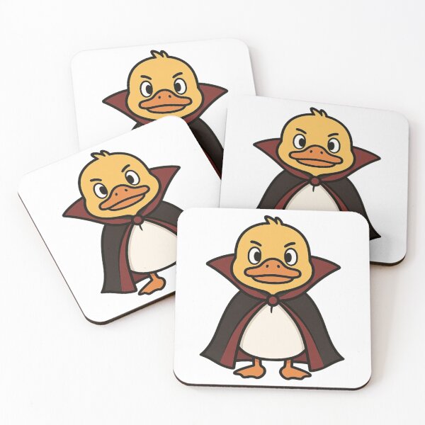 Item preview, Cute Cartoon Duck Wearing a Vampire Cloak designed and sold by Confuzz1ed.