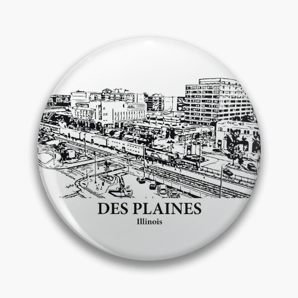 Item preview, Des Plaines - Illinois designed and sold by Lakeric Cityscapes.