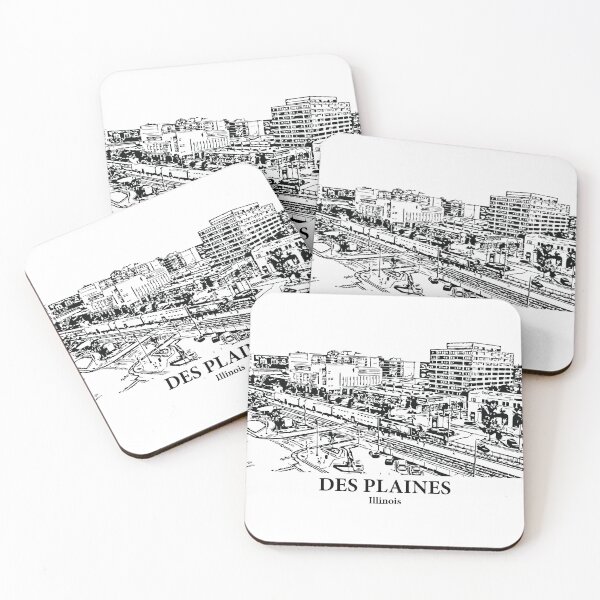 Item preview, Des Plaines - Illinois designed and sold by Lakeric Cityscapes.