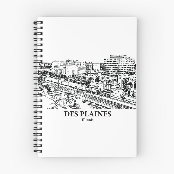 Item preview, Des Plaines - Illinois designed and sold by Lakeric Cityscapes.