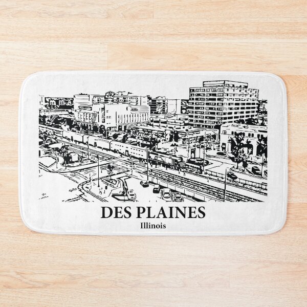 Item preview, Des Plaines - Illinois designed and sold by Lakeric Cityscapes.
