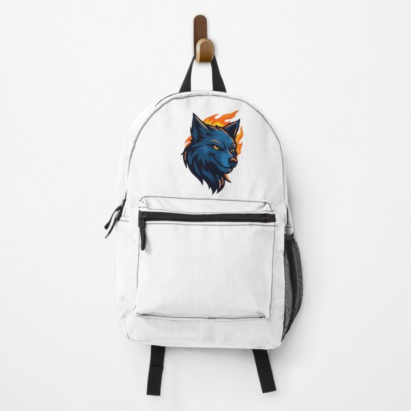 Item preview, Fiery Blue Wolf T-Shirt designed and sold by Changing Room.