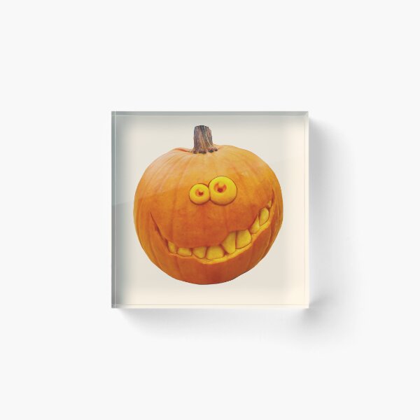 Item preview, Jack o' lantern with big teeth and googly eyes designed and sold by Jilles Creative Studio.