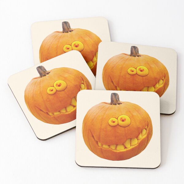 Item preview, Jack o' lantern with big teeth and googly eyes designed and sold by Jilles Creative Studio.