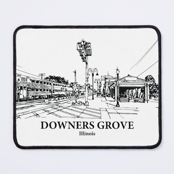 Item preview, Downers Grove - Illinois designed and sold by Lakeric Cityscapes.