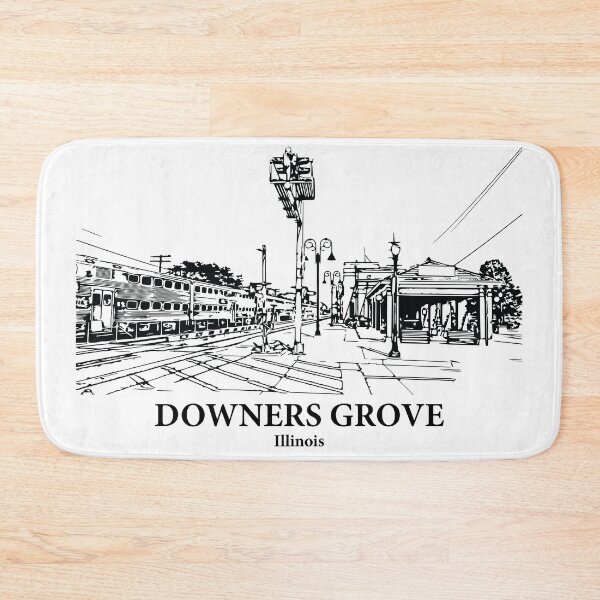 Item preview, Downers Grove - Illinois designed and sold by Lakeric Cityscapes.
