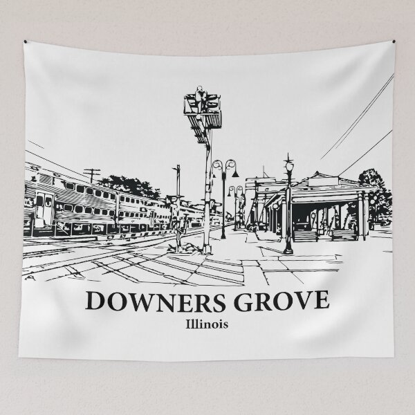 Item preview, Downers Grove - Illinois designed and sold by Lakeric.
