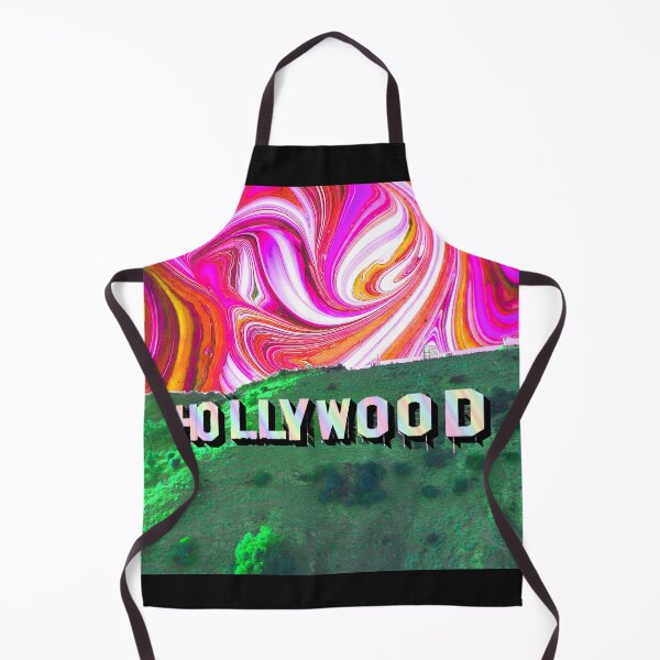 Item preview, Hollywood Peppermint Sky LSD Psychedelic Photo Realistic Art Los Angeles Cityscape designed and sold by FestDrip.