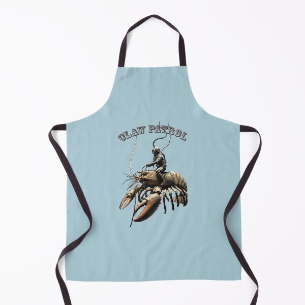 Item preview, Vintage Diver with Diving Helmet Riding a Giant Clawed Lobster designed and sold by urmaddad.