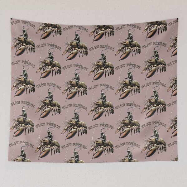 Item preview, Vintage Diver with Diving Helmet Riding a Giant Clawed Lobster designed and sold by urmaddad.