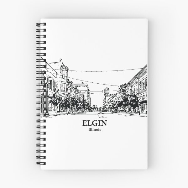 Item preview, Elgin - Illinois designed and sold by Lakeric Cityscapes.