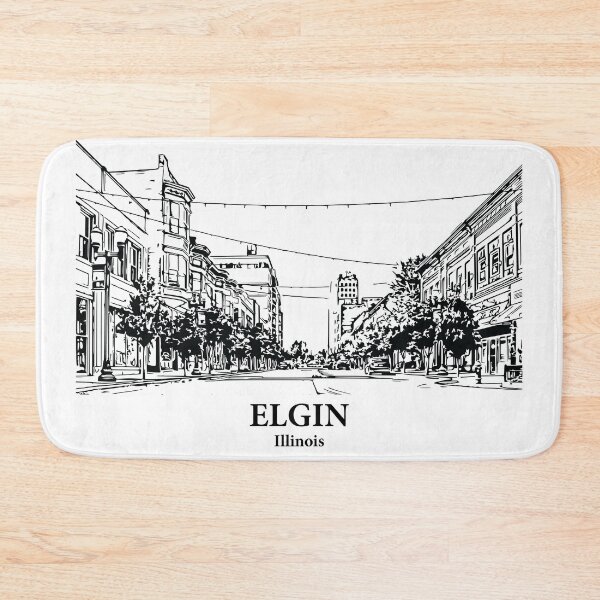 Item preview, Elgin - Illinois designed and sold by Lakeric Cityscapes.