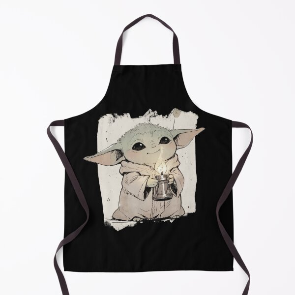 Item preview, BABY YODA WITH CANDLE designed and sold by LIS AND MELIVERSO.