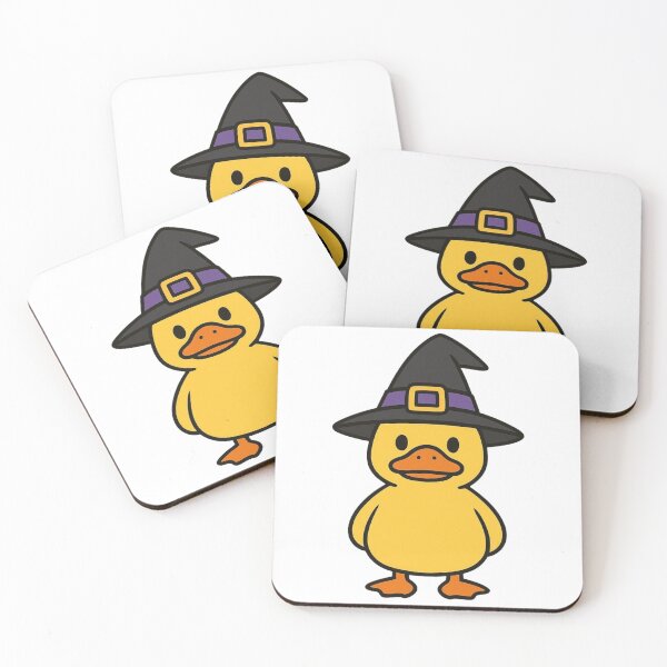 Item preview, Cute Cartoon Duck Dressed as a Witch designed and sold by Confuzz1ed.